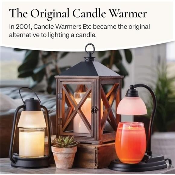Candle Warmers Original Candle Warmer Plate Electric Candle Wax Melter - Picture 7 of 8